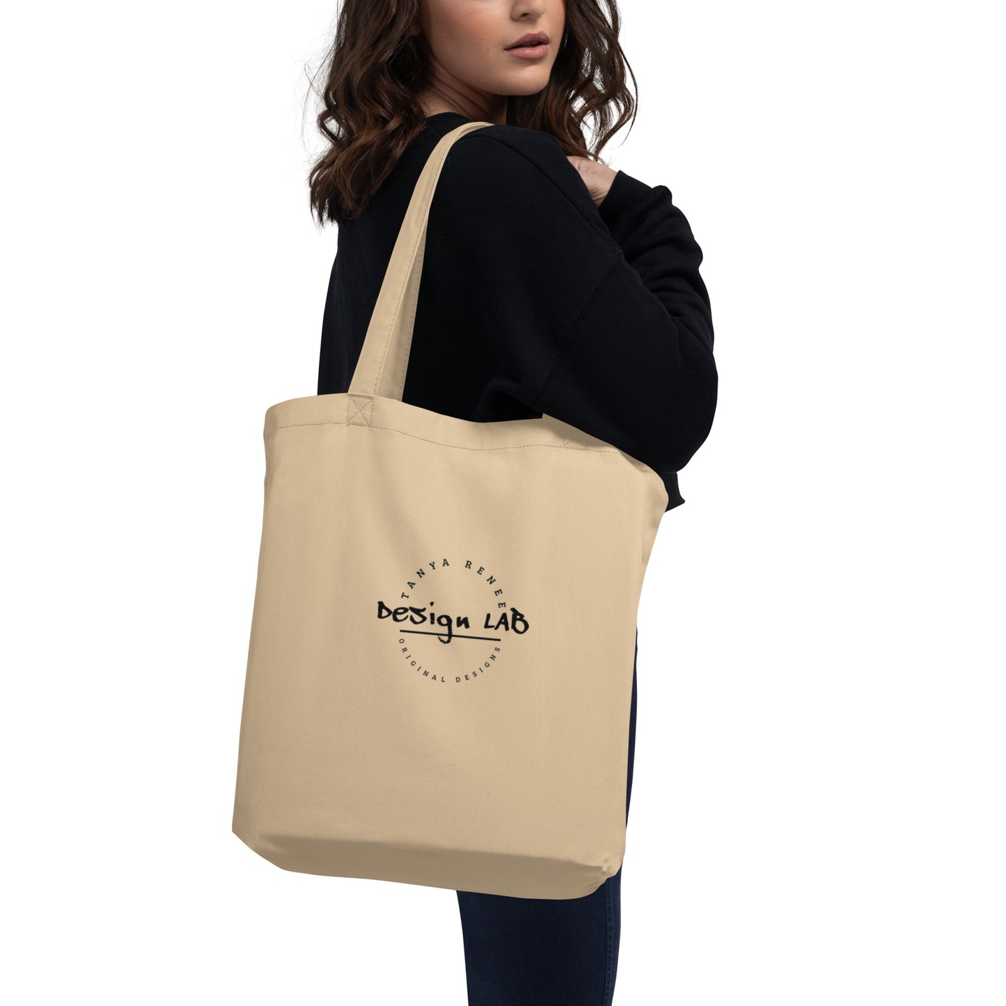 Eco Tote Bag-TR Logo Tan