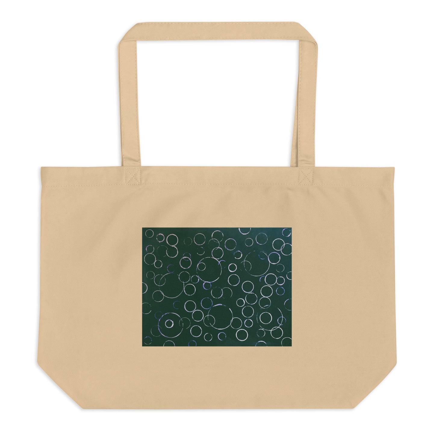 Large organic tote bag