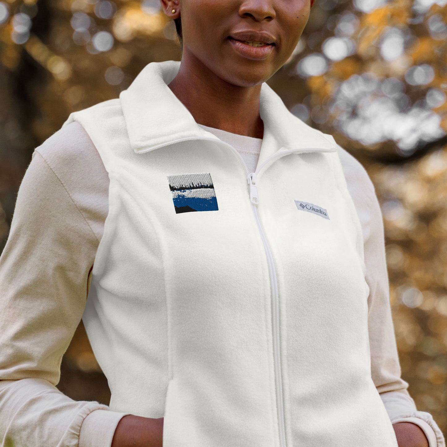 Women’s Columbia fleece vest-Canada
