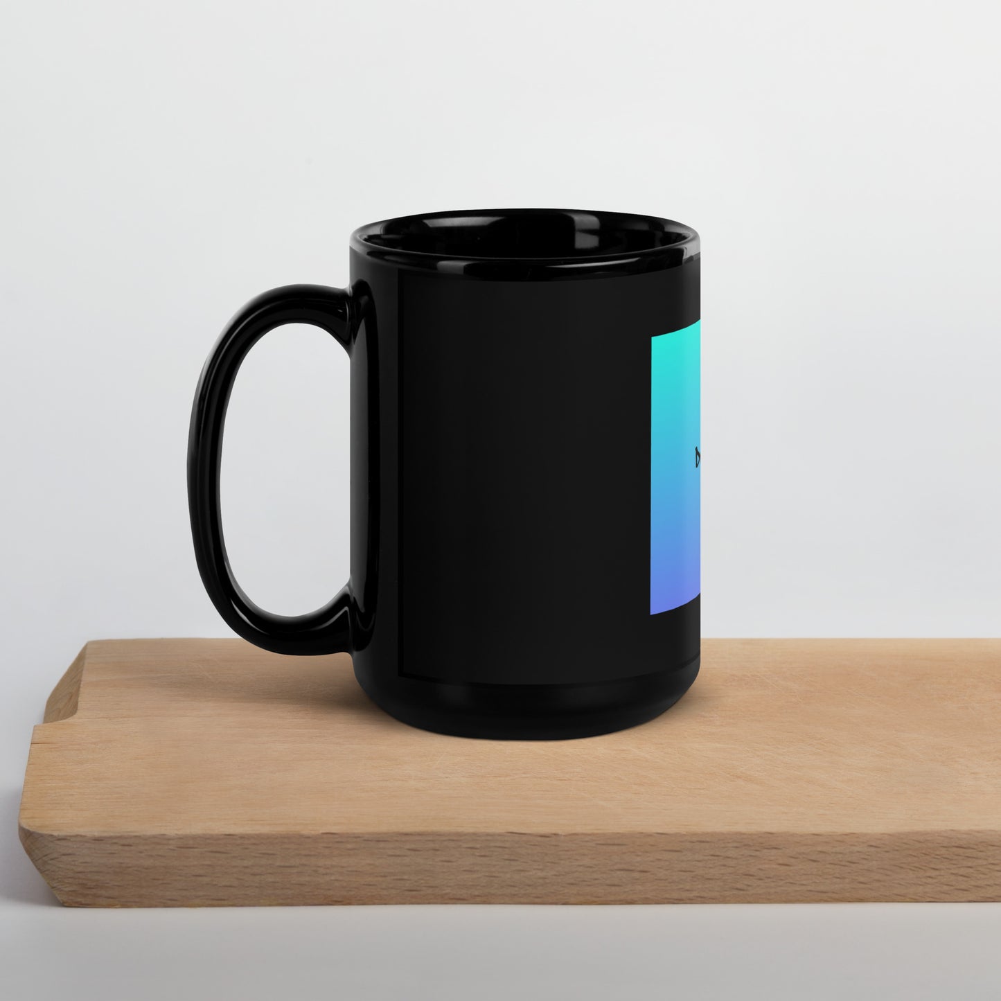 Black Glossy Mug