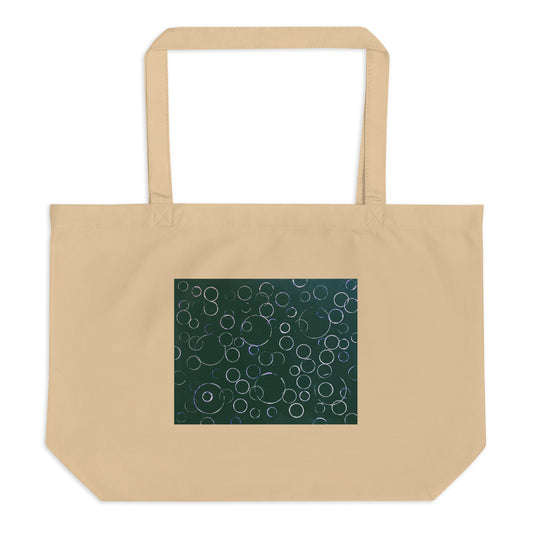 Large organic tote bag